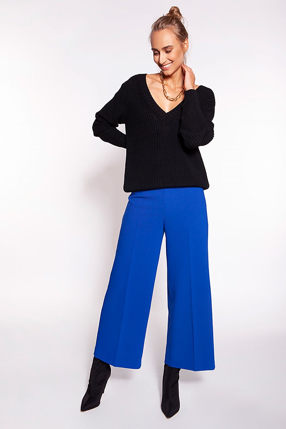   Sweter Damski Model SWE264 Black - MKM 