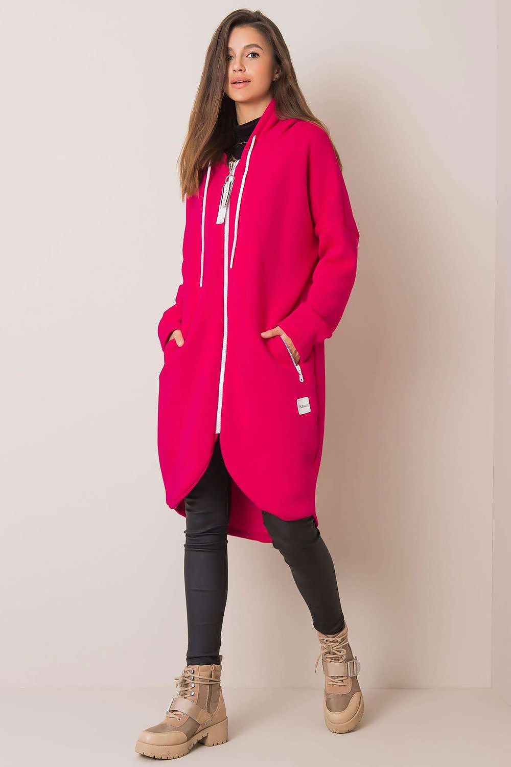   Bluza Damska Model RV-BL-4742.20P Fuksja - Relevance 