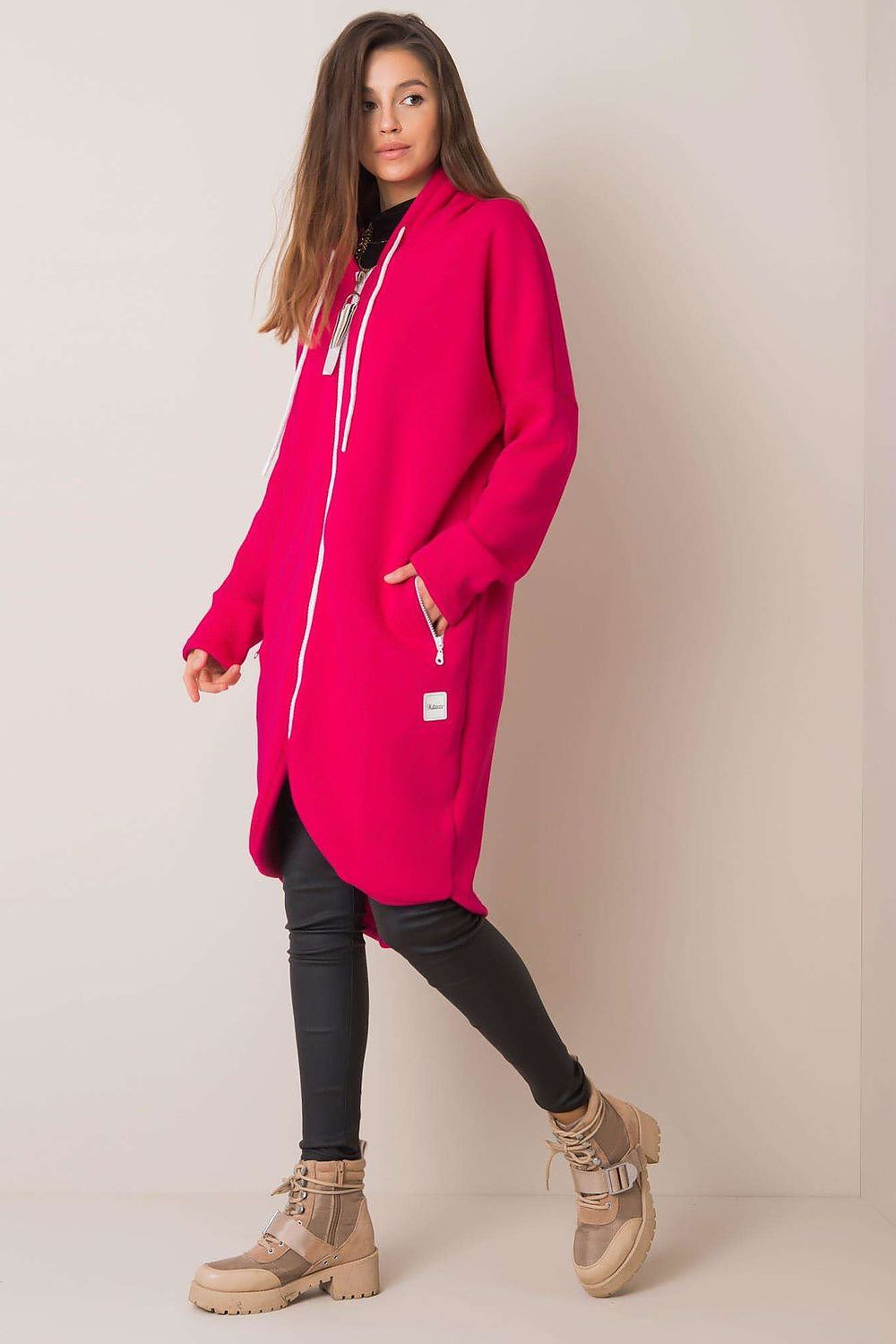   Bluza Damska Model RV-BL-4742.20P Fuksja - Relevance 