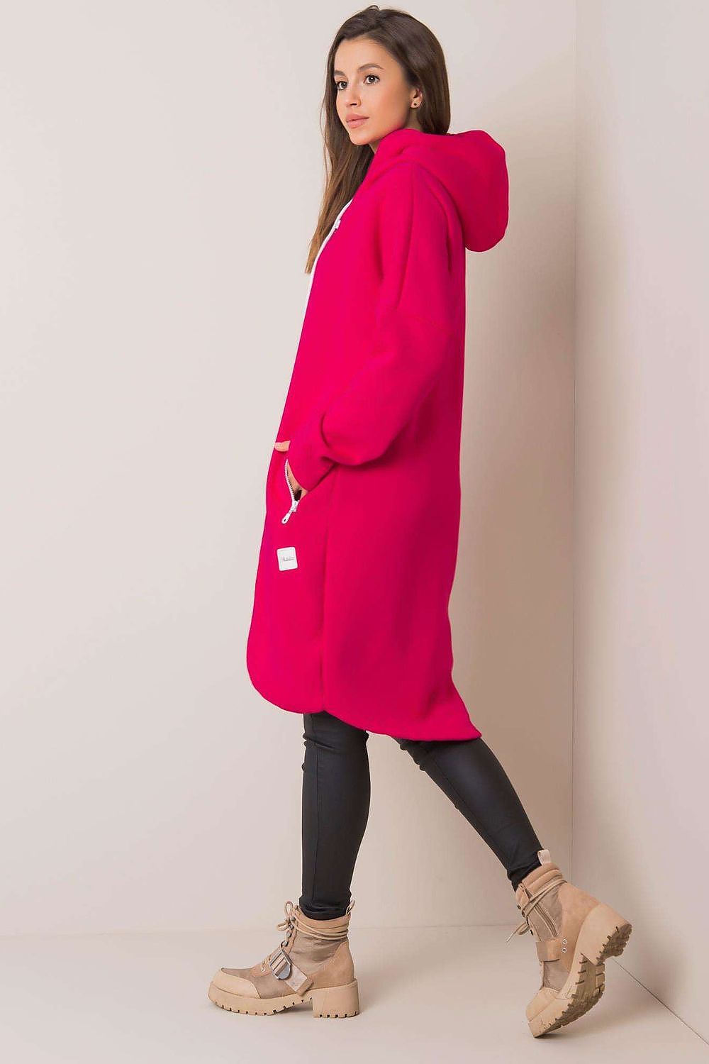   Bluza Damska Model RV-BL-4742.20P Fuksja - Relevance 