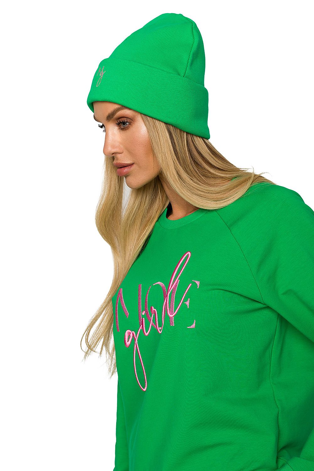   Czapka Damska Model MOE709 Green - Moe 