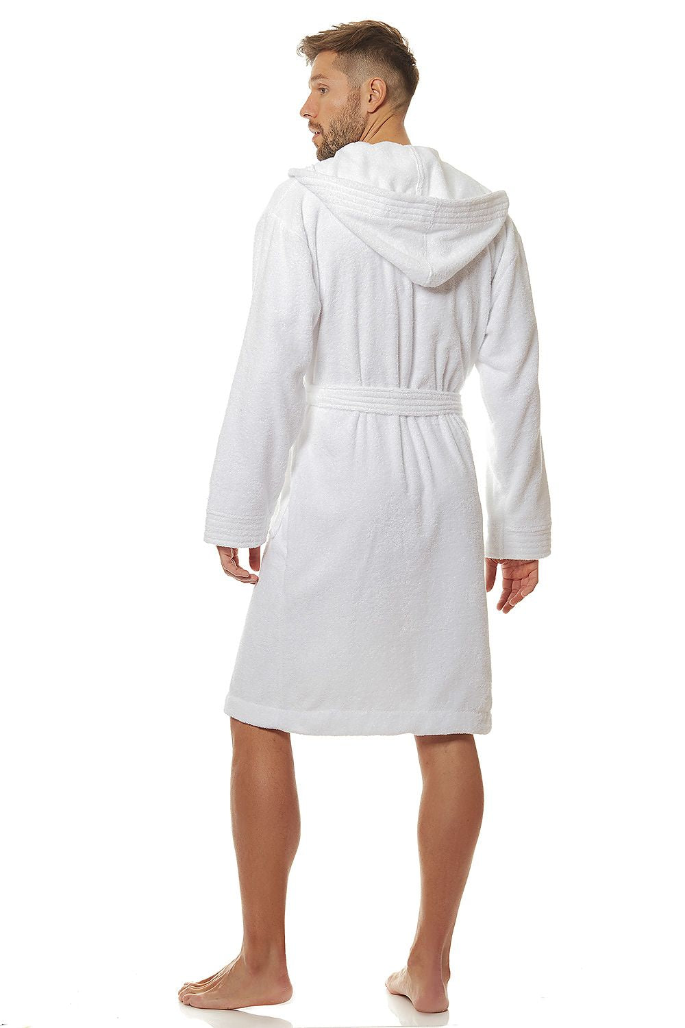   Szlafrok Męski Model 2103 White - L&L collection 