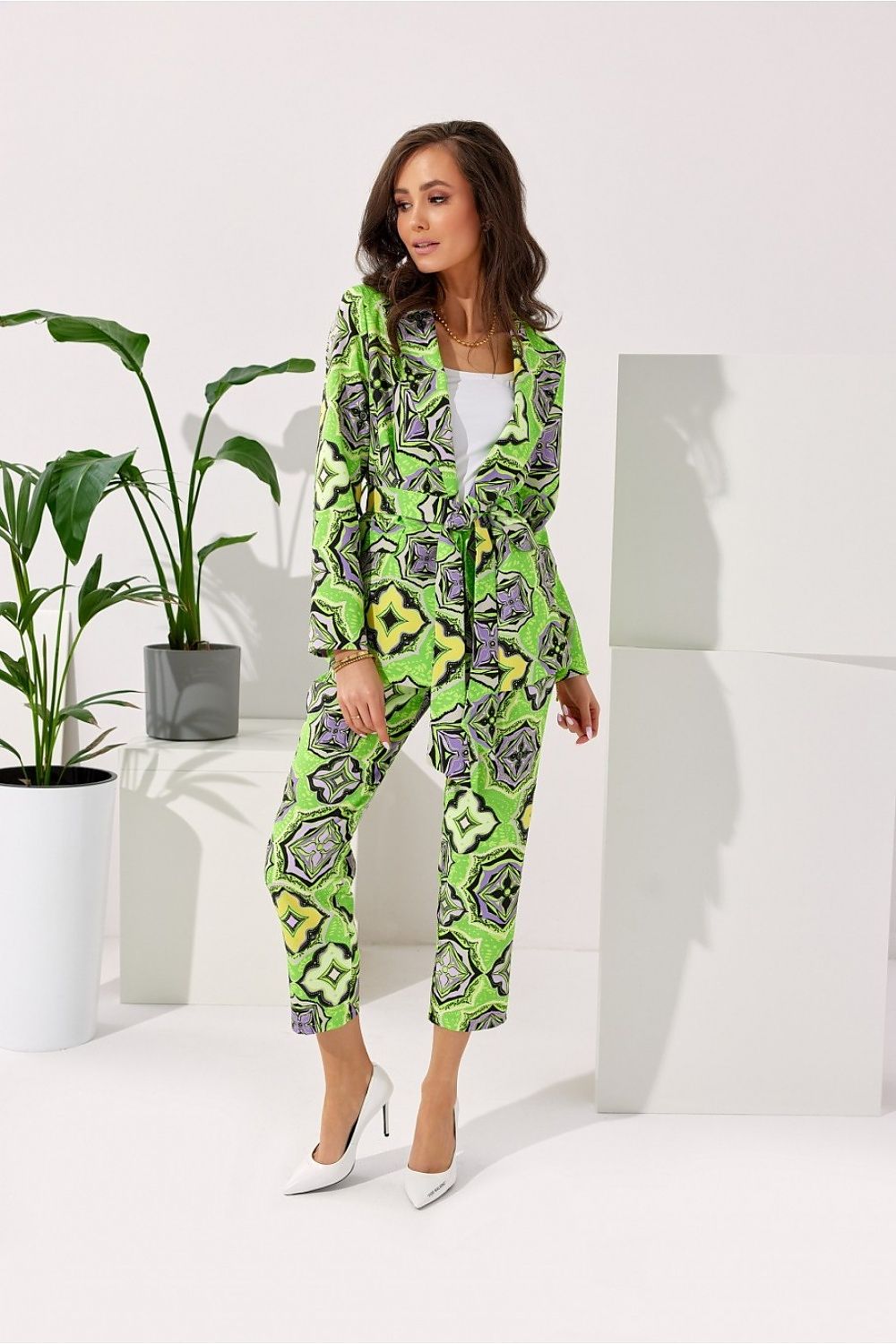   Żakiet Model 0006 B25 Multicolor - Roco Fashion 
