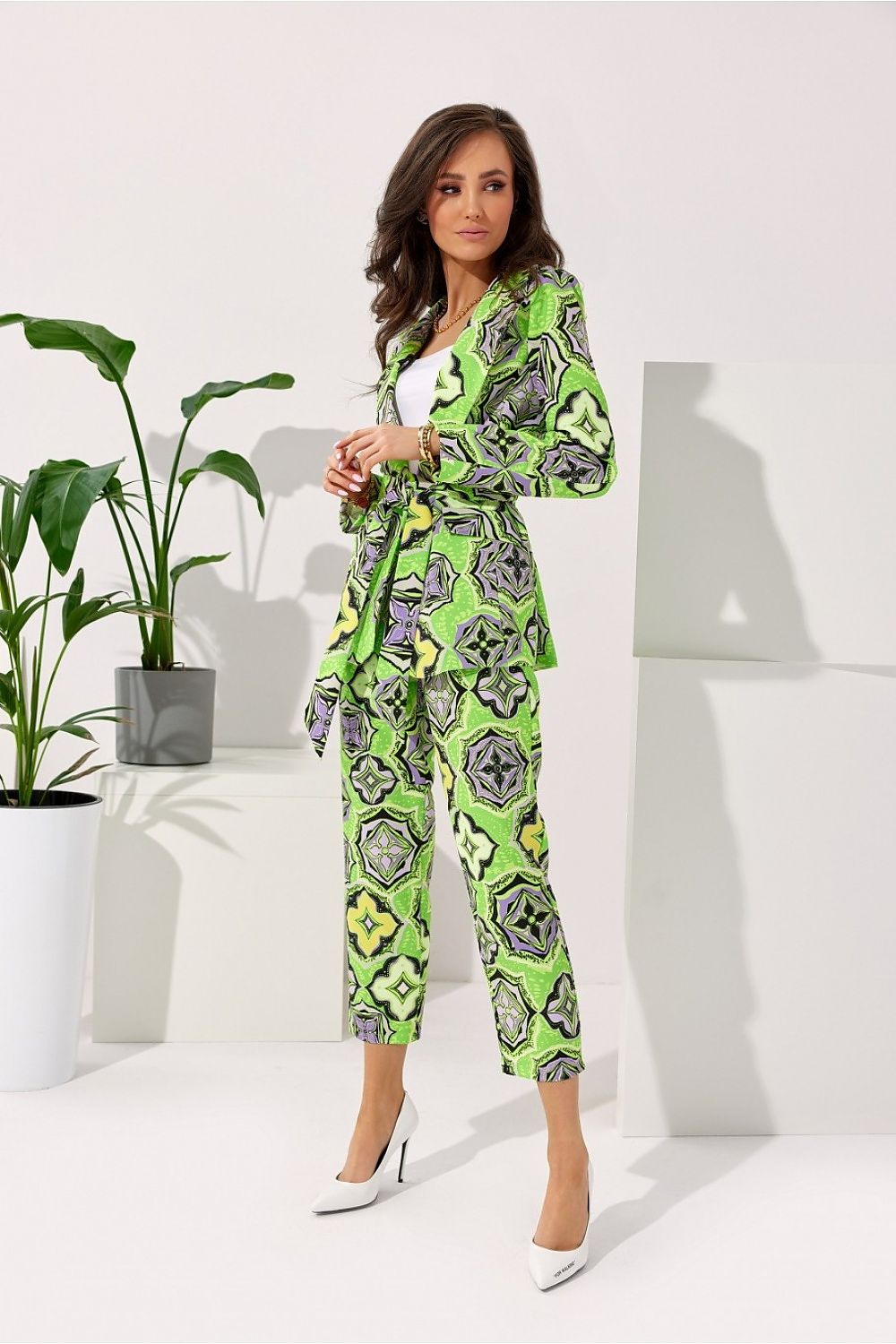   Żakiet Model 0006 B25 Multicolor - Roco Fashion 
