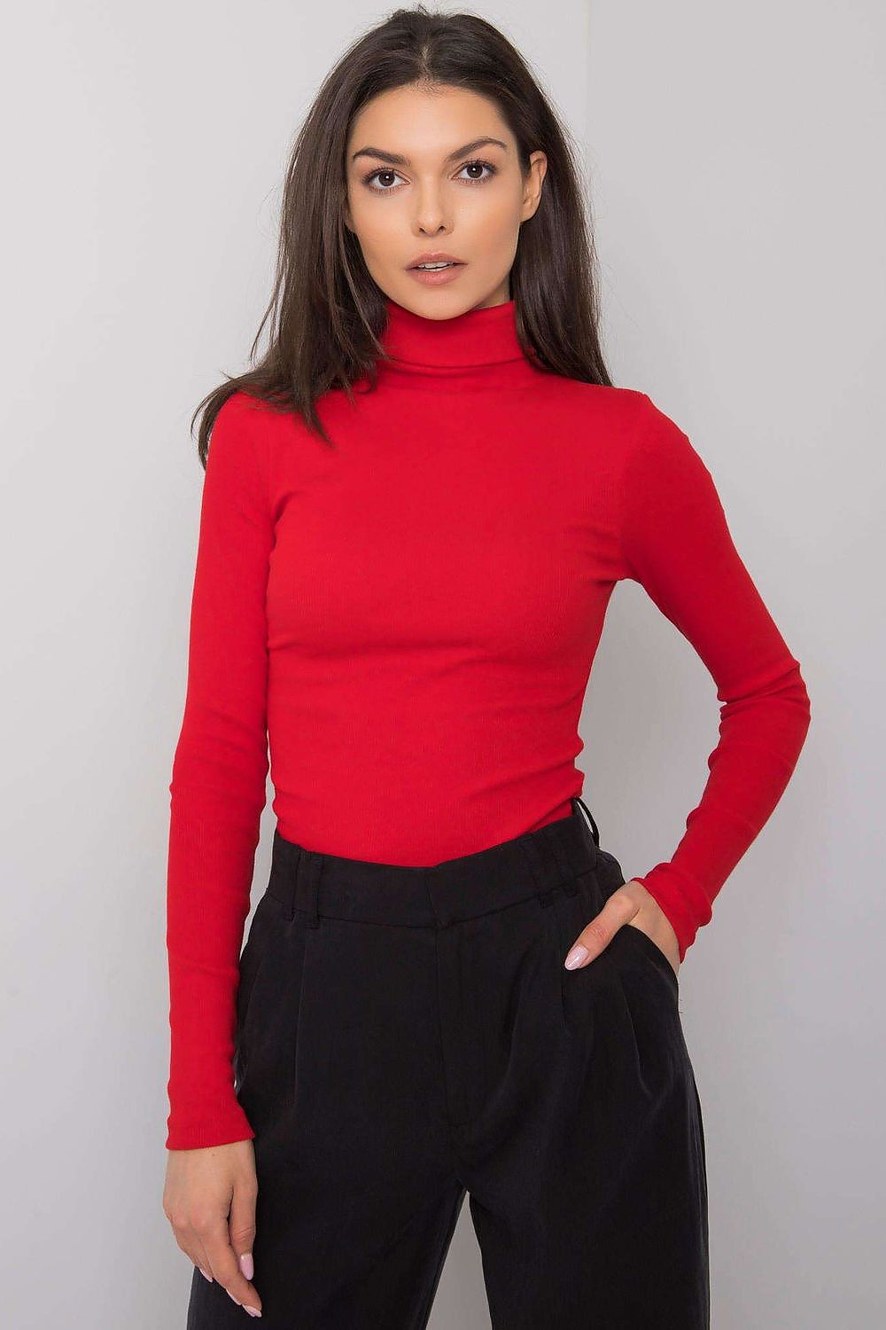   Golf Damski Model RV-BZ-7182.01P Red - Rue Paris 
