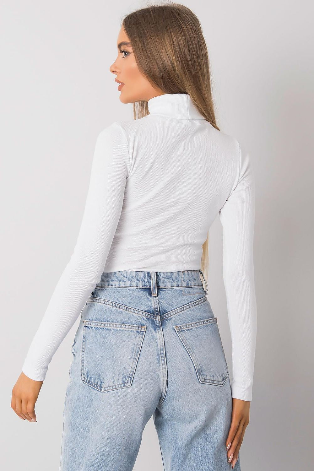   Golf Damski Model RV-BZ-7182.01P White - Rue Paris 