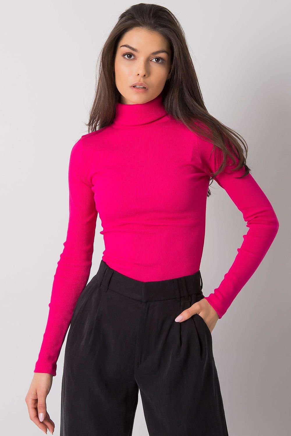   Golf Damski Model RV-BZ-7182.01P Fuksja - Rue Paris 