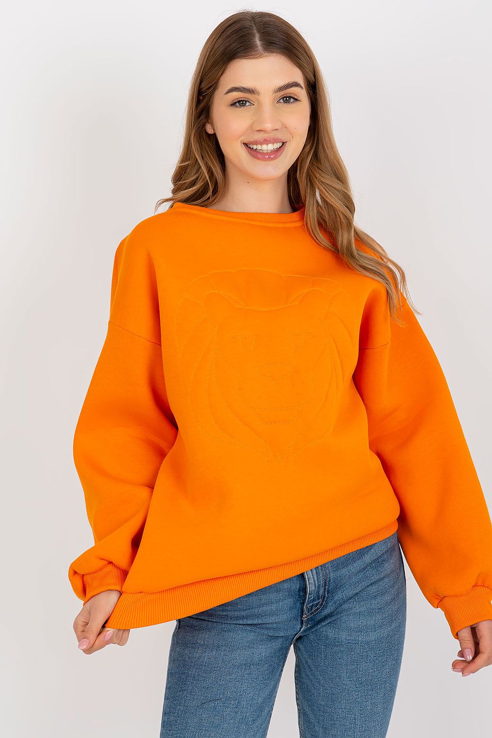   Bluza Damska Model EM-BL-617-4.41P Orange - Ex Moda 