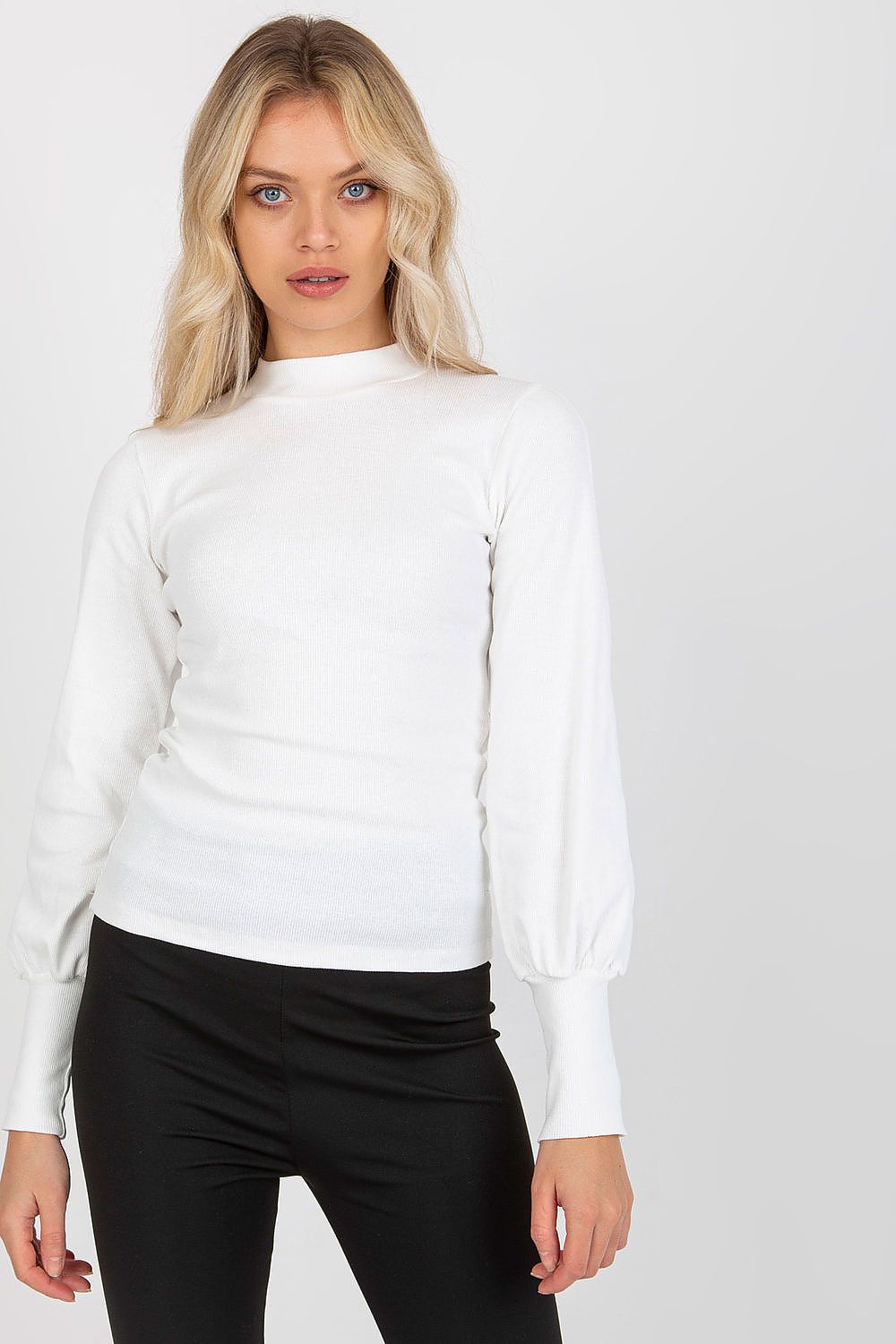   Bluzka Model RV-BZ-5223.15 White - Rue Paris 