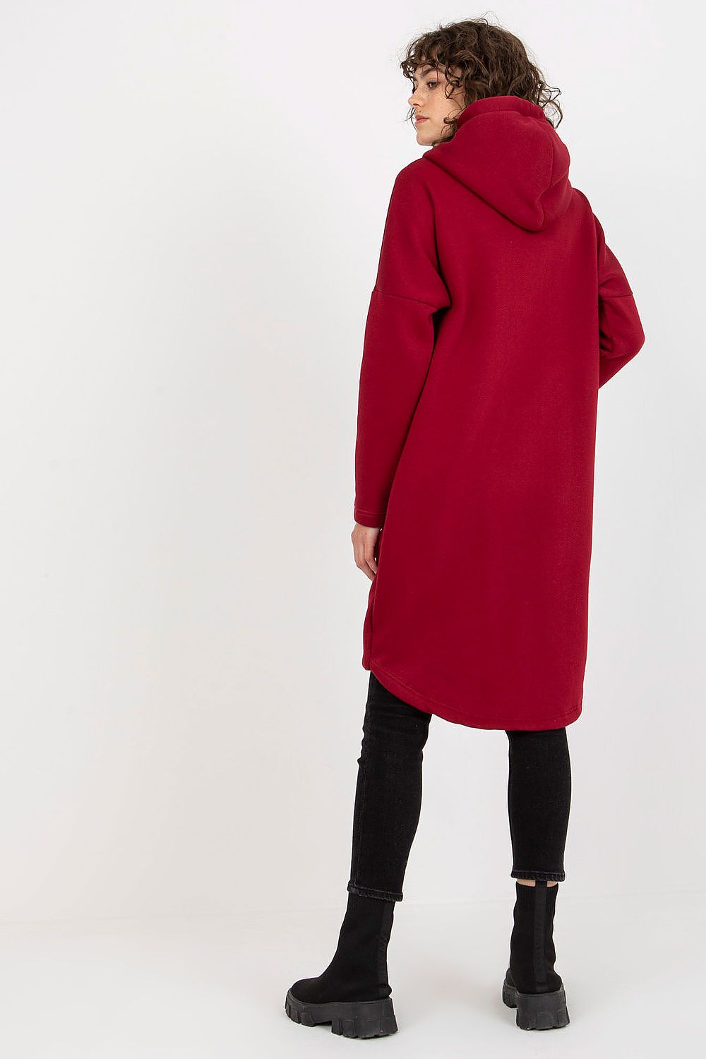   Bluza Damska Model RV-BL-4742.20P Bordo - Relevance 
