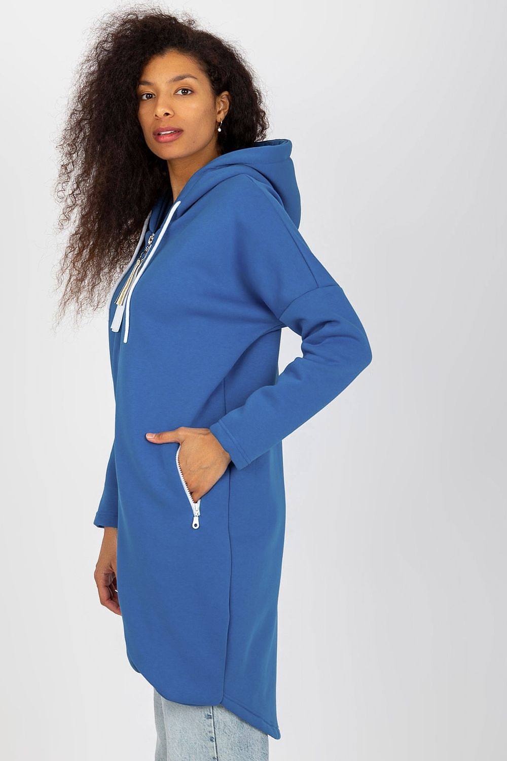   Bluza Damska Model RV-BL-4742.20P Dark Blue - Relevance 