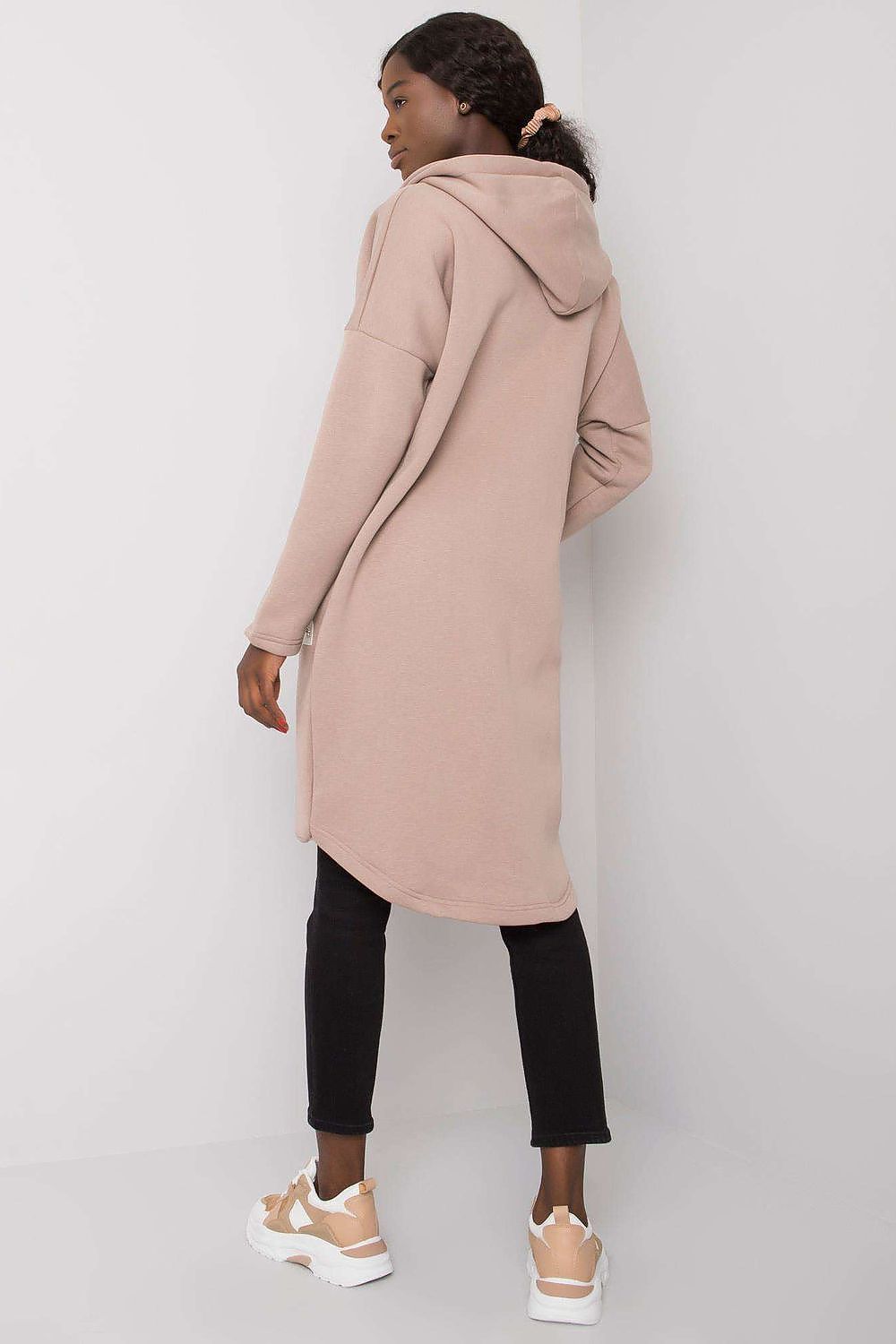   Bluza Damska Model RV-BL-4742.20P Dark Beige - Relevance 