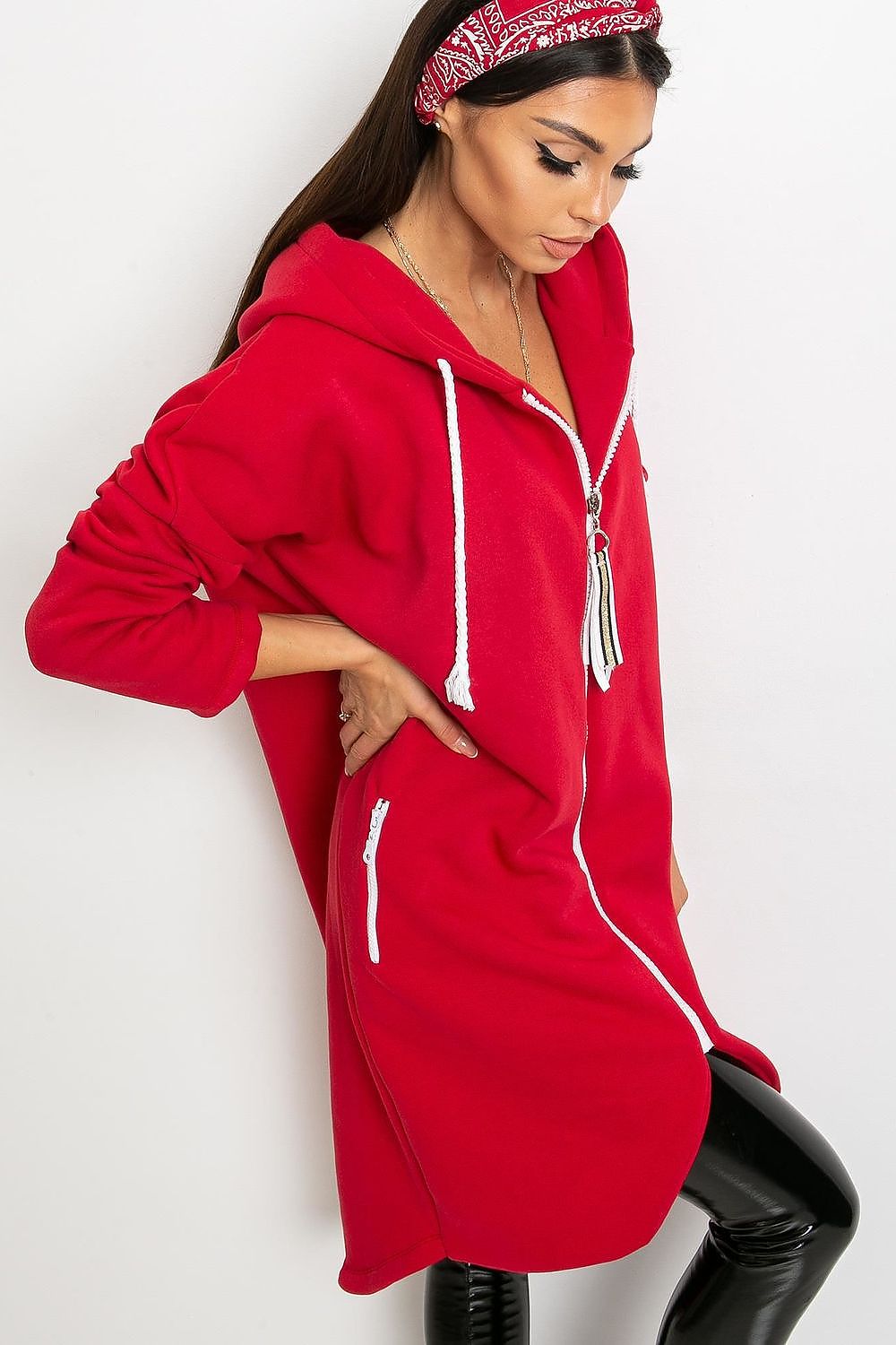   Bluza Damska Model RV-BL-4742.20P Red - Relevance 