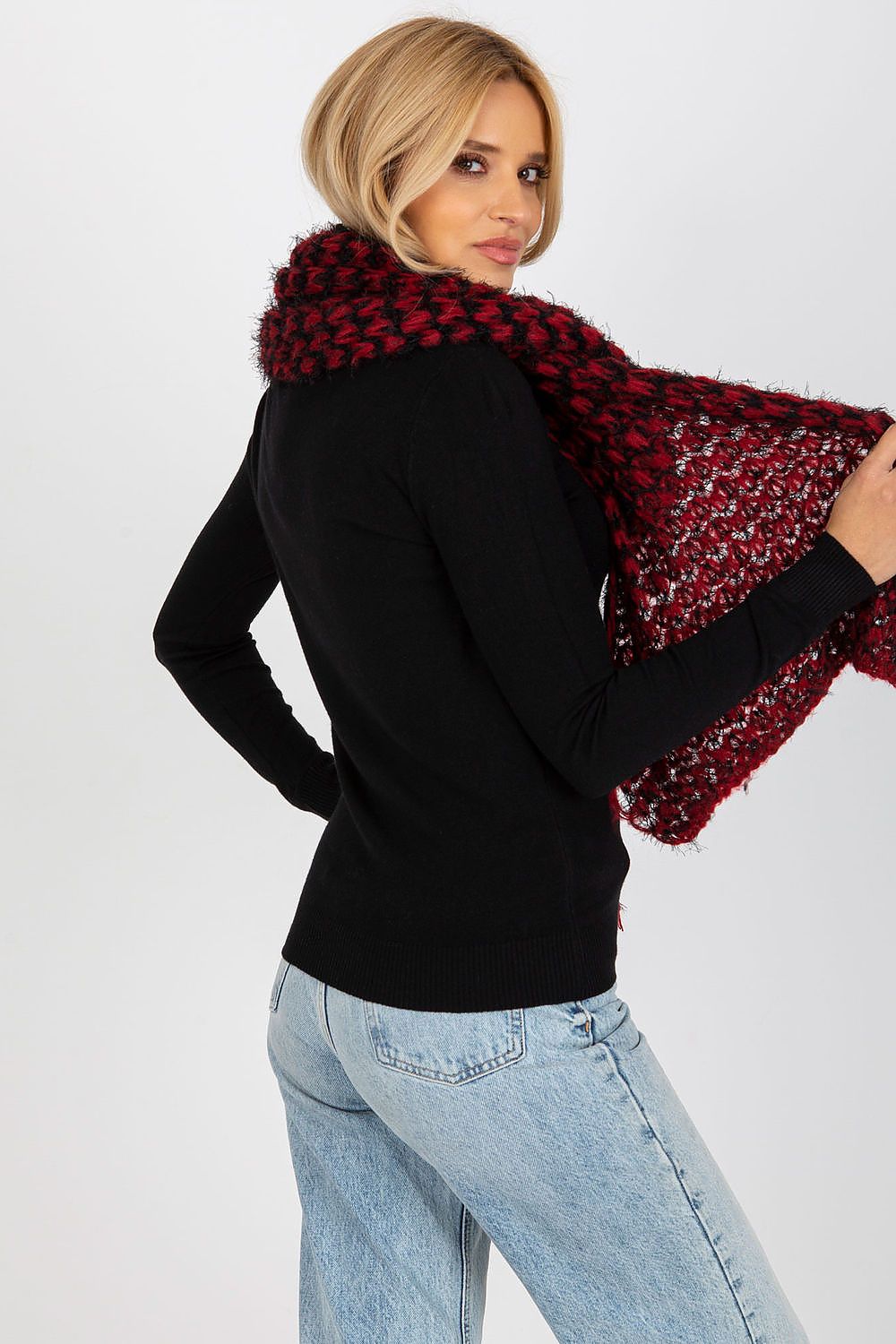   Szalik Model AT-SZ-3710.88 Black/Red - AT 