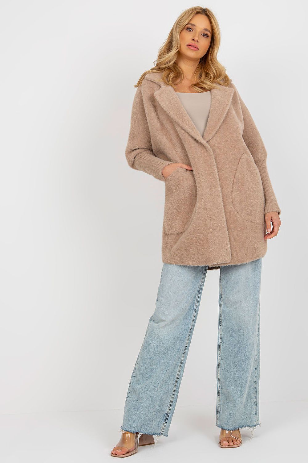   Płaszcz Damski Model MBM-PL-1517.00P Beige - MBM 