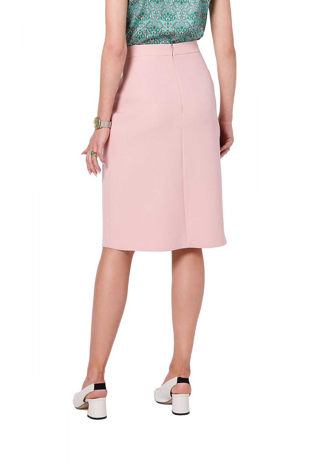  Spódnica Model S343 Powder Pink - Stylove 