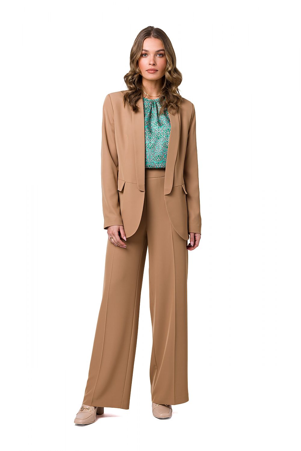   Marynarka Model S330 Beige - Stylove 
