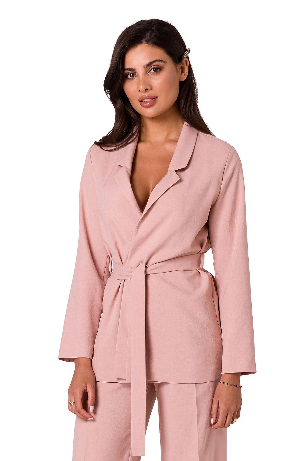   Marynarka Model B253 Pink - BeWear 