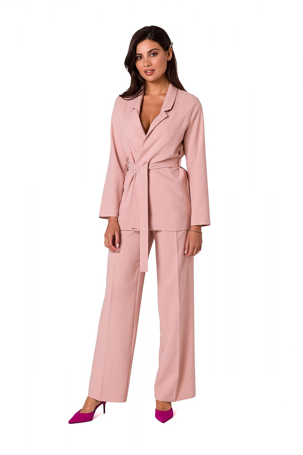   Marynarka Model B253 Pink - BeWear 