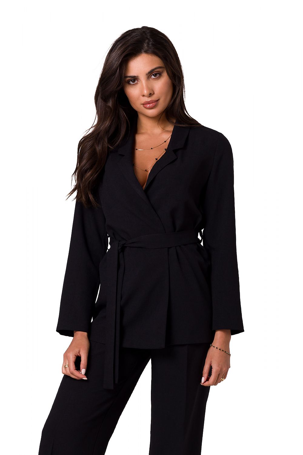   Marynarka Model B253 Black - BeWear 
