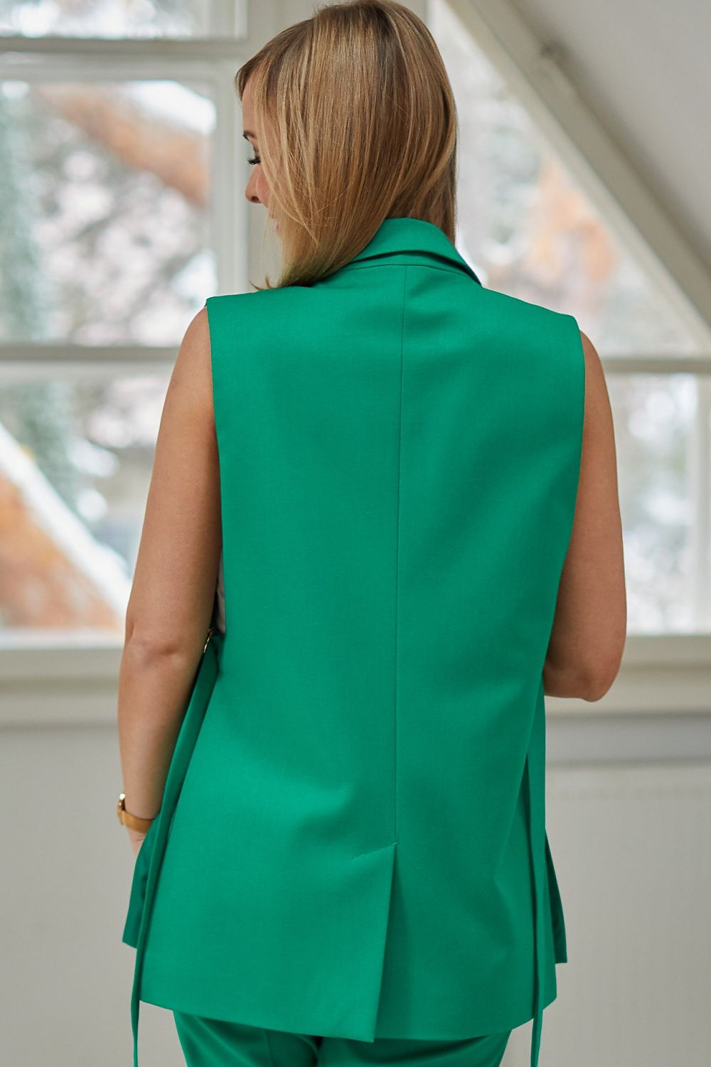   Kamizelka Model M369/4 Green - La Aurora 