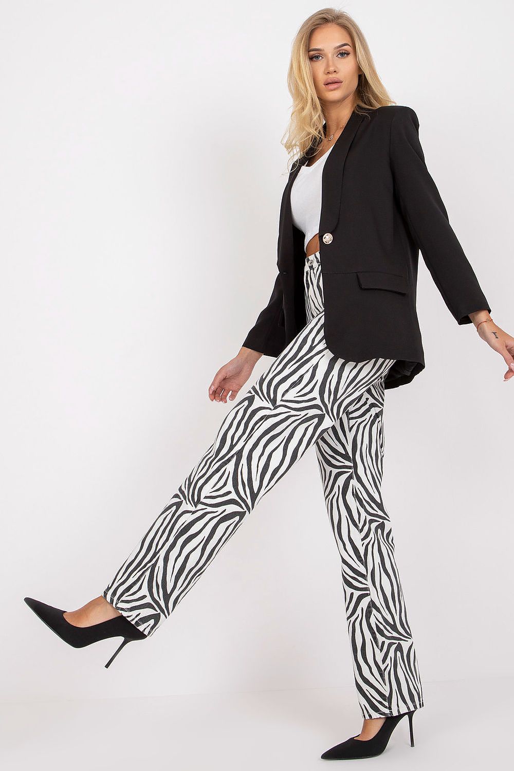   Żakiet Model DHJ-MA-15621.12X Black - Italy Moda 