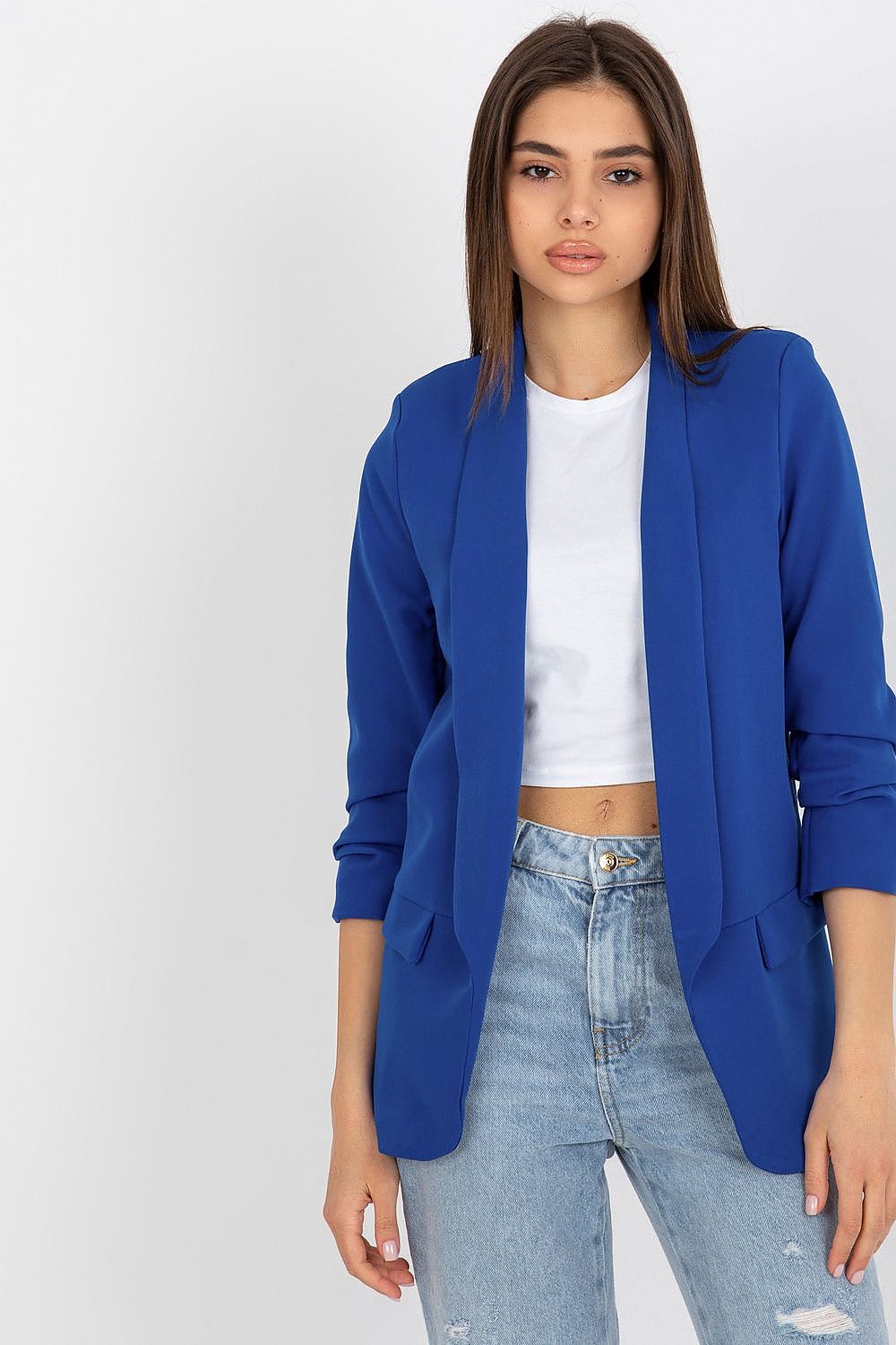   Marynarka Model DHJ-MA-7684.15P Dark Blue - Italy Moda 