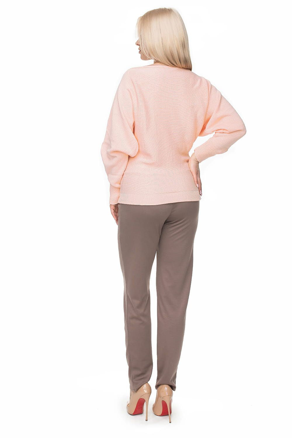   Sweter Damski Model 70003 Łosoś - PeeKaBoo 