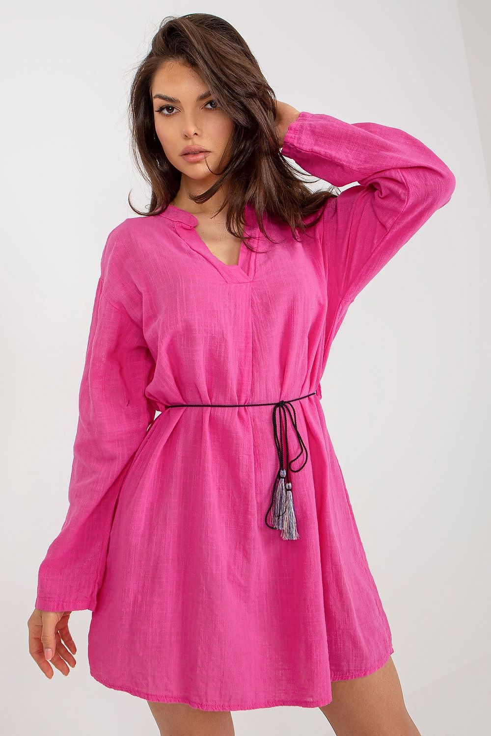  Sukienka Model TW-SK-BI-2021977.00 Dark Pink - Och Bella 