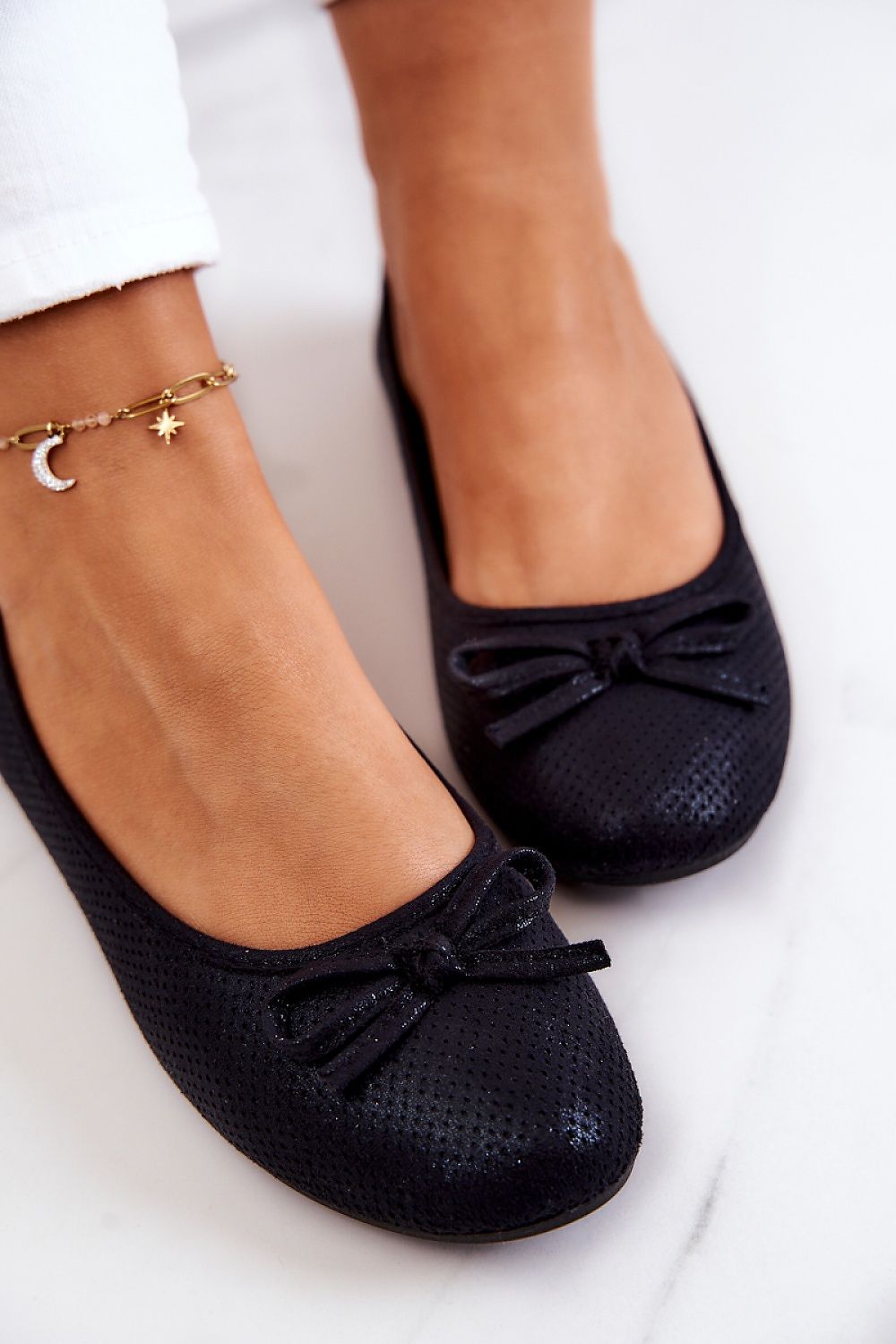  Baleriny Model Fimme 9BL02-1136 Black - Step in style 