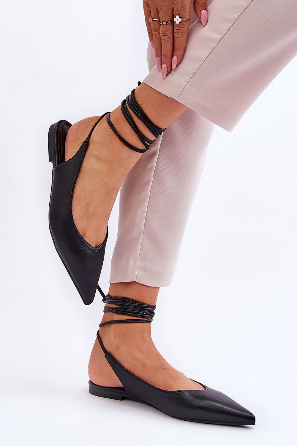   Baleriny Model Turriso 2530-1 Black - Step in style 