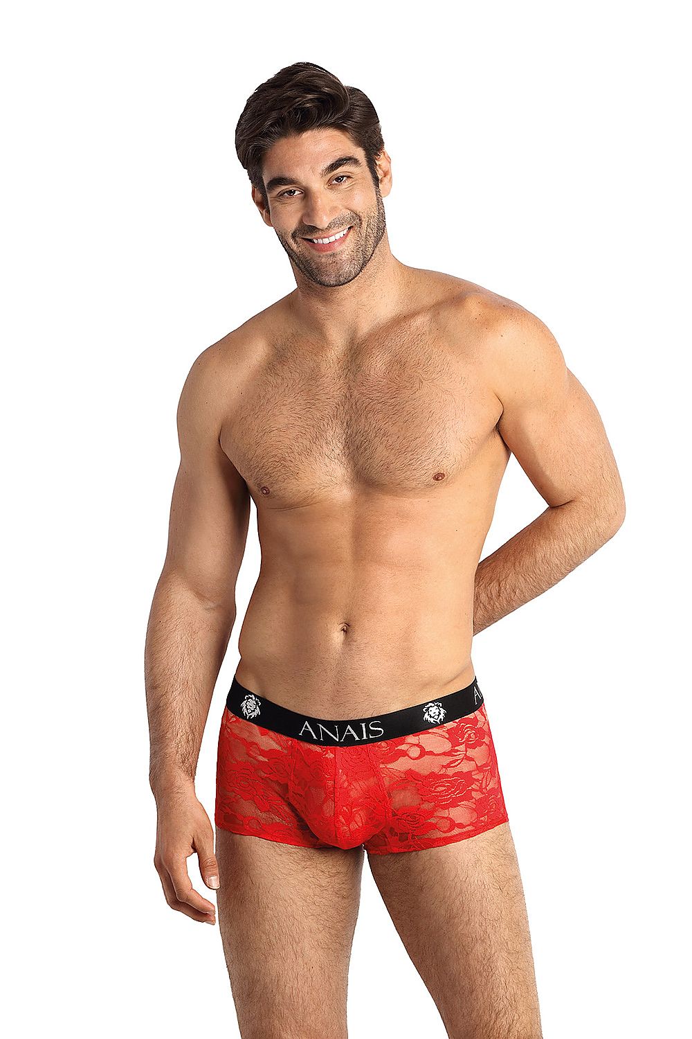   Bokserki Model Brave Brief Red - Anais 