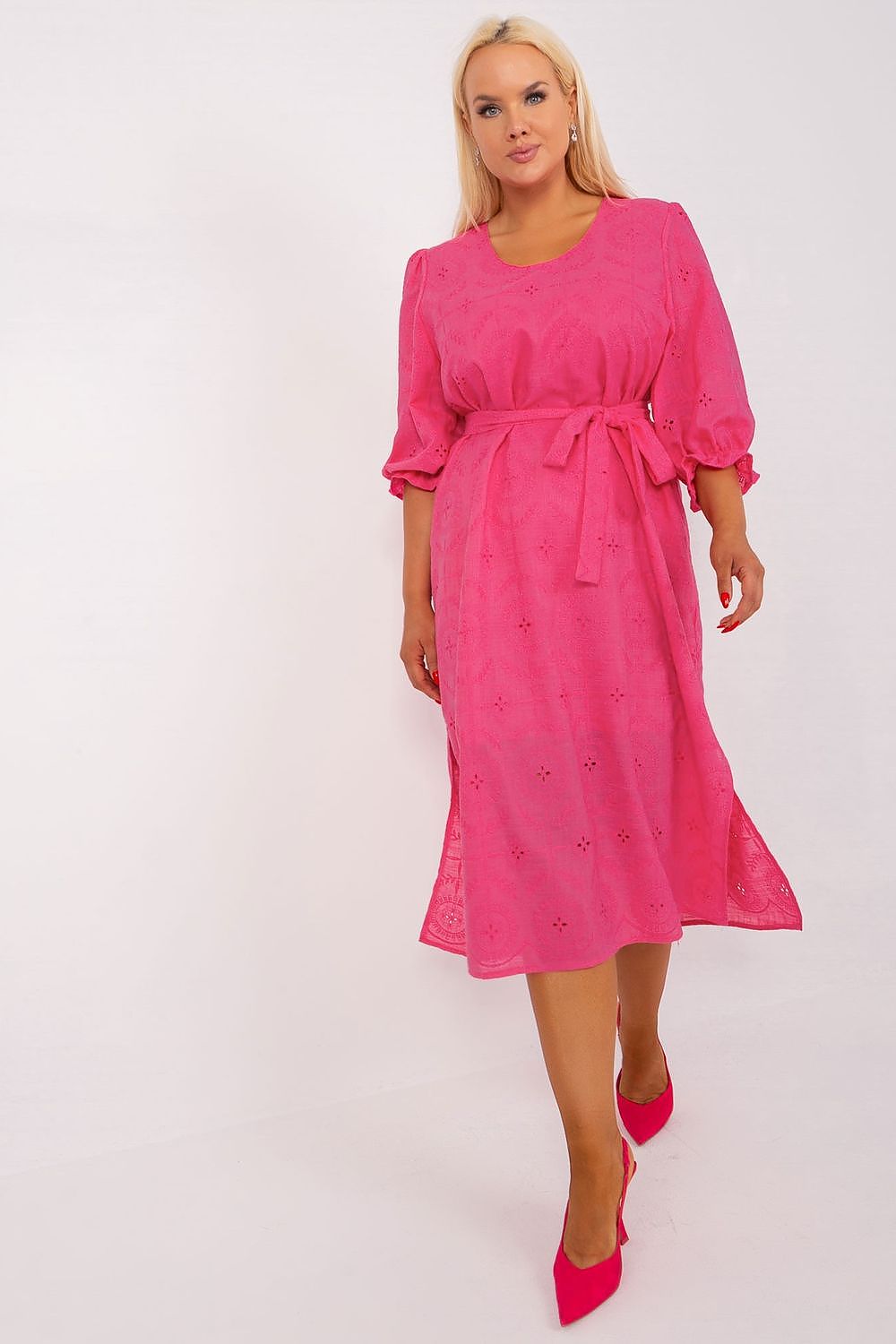   Sukienka Model LK-SK-509350.25 Dark Pink - Lakerta 