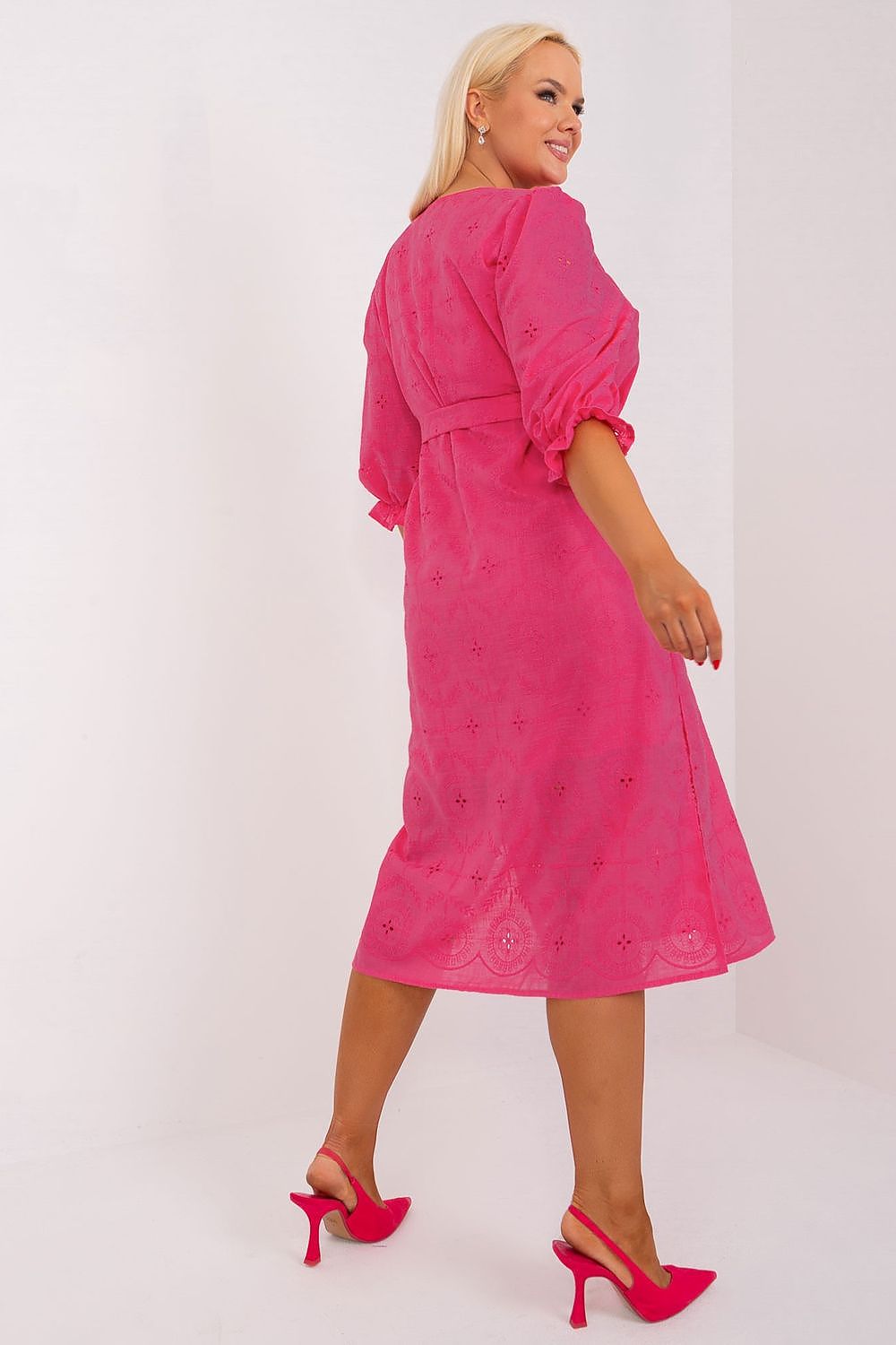   Sukienka Model LK-SK-509350.25 Dark Pink - Lakerta 