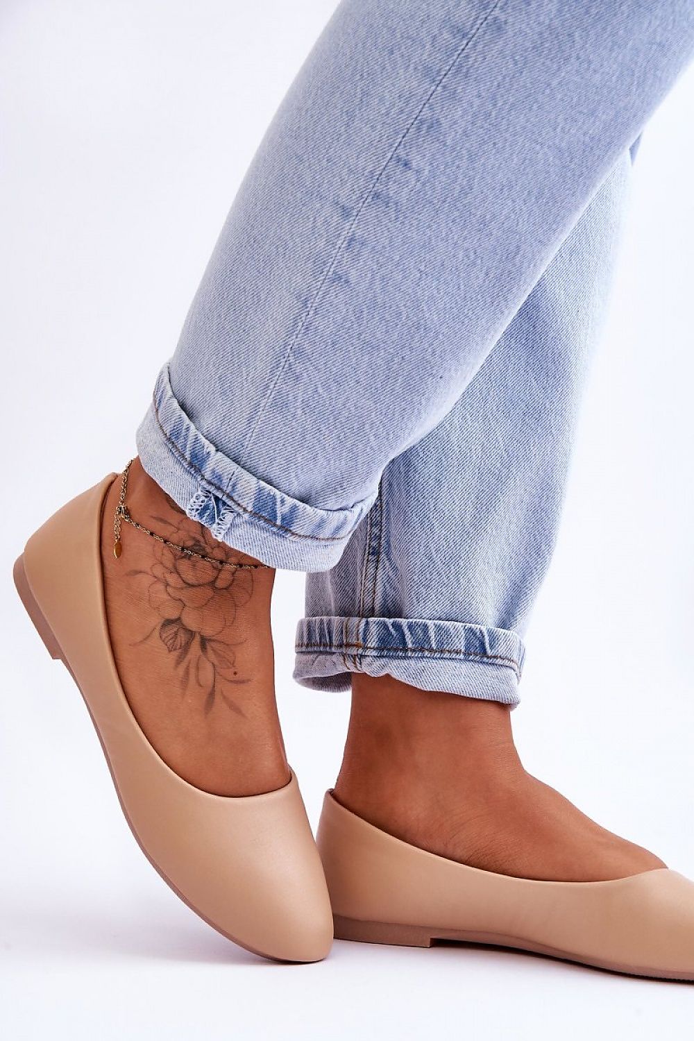   Baleriny Model Stacee 9BL02-1029 Beige - Step in style 