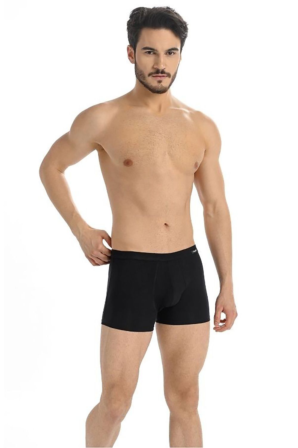   Komplet bokserki Model Levi 801-3 Black - Teyli 