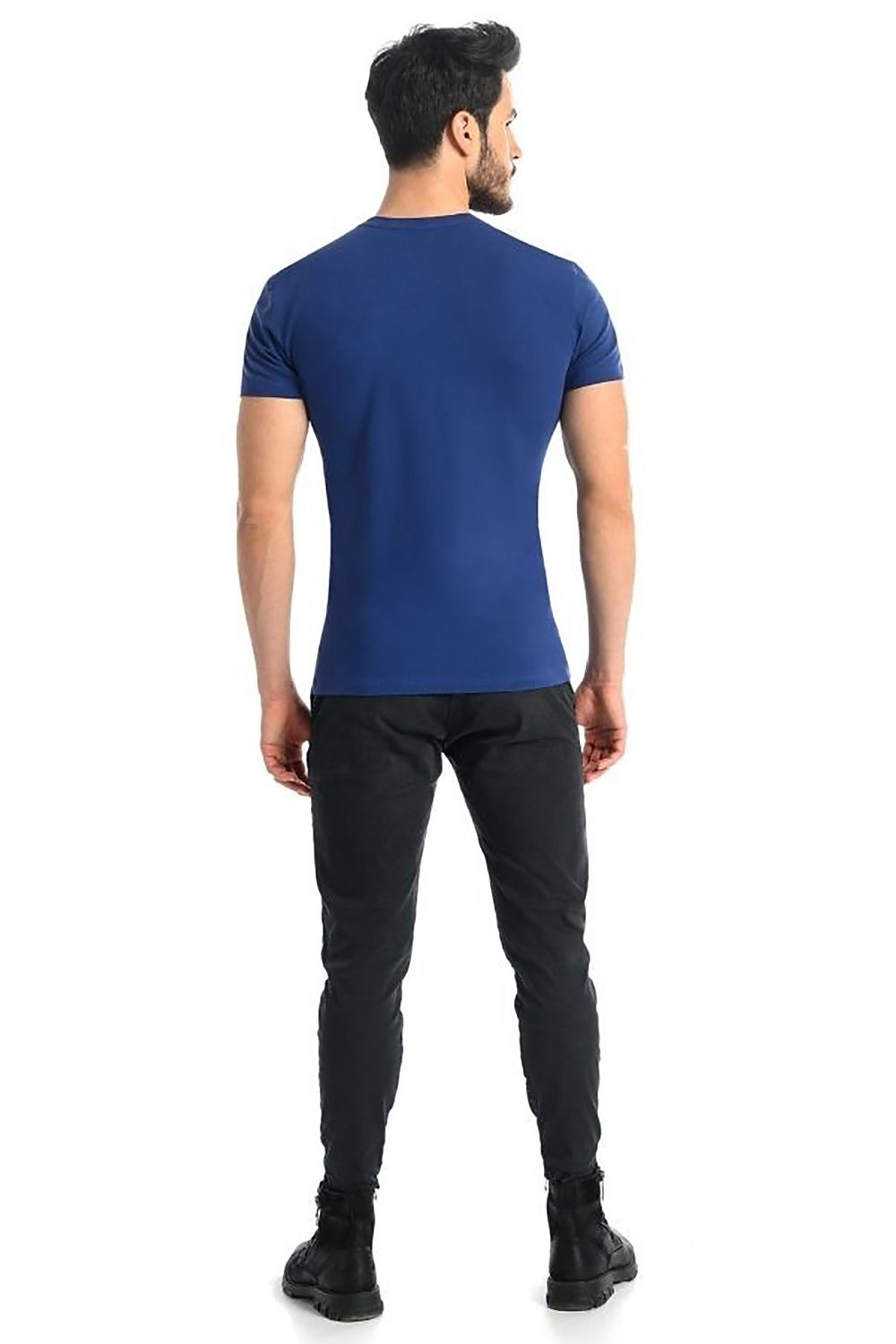   T-shirt Męski Model Dany V 1503 Jeans - Teyli 