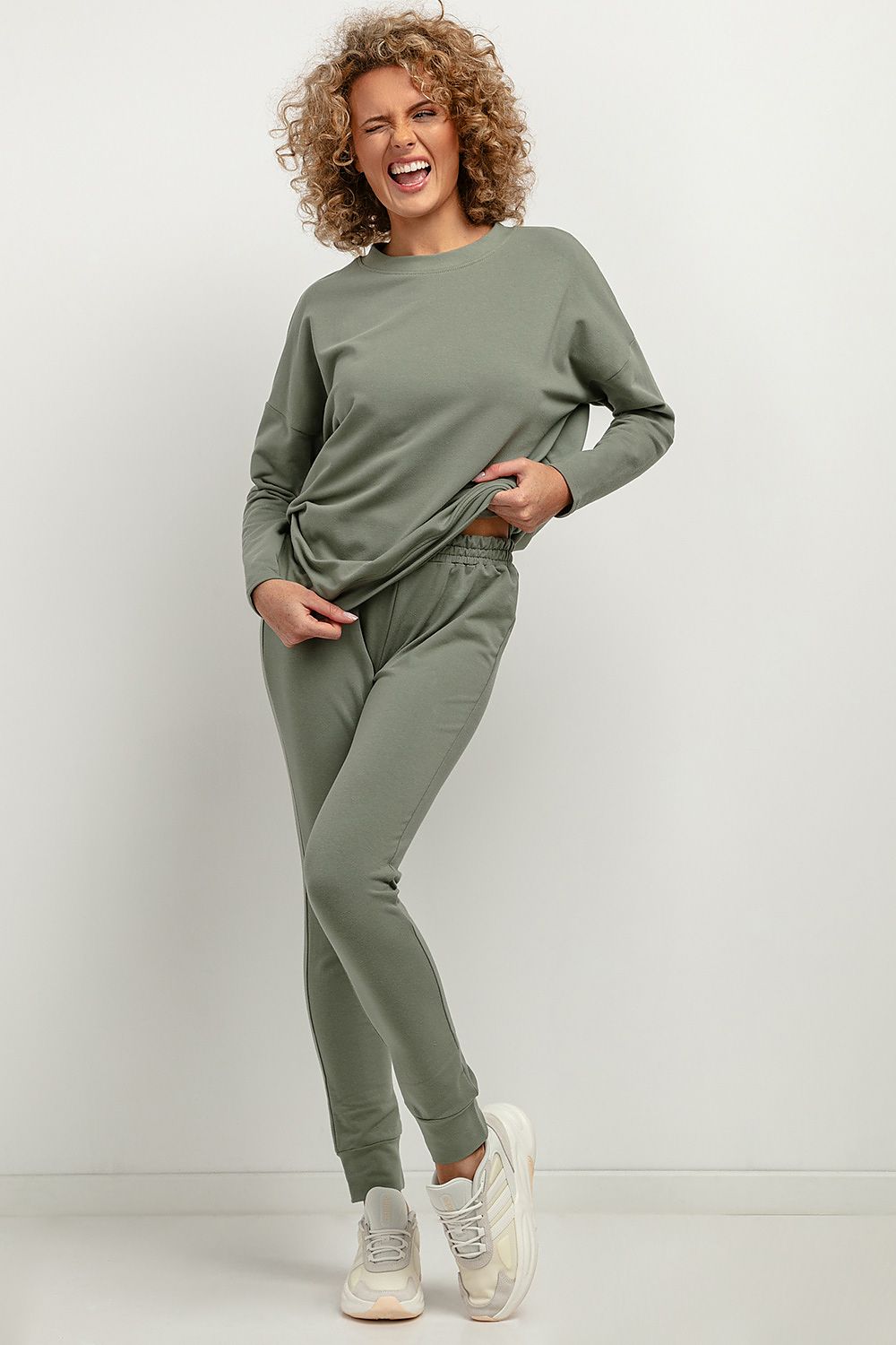   Bluza Damska Model T381/8 Green - Tessita 