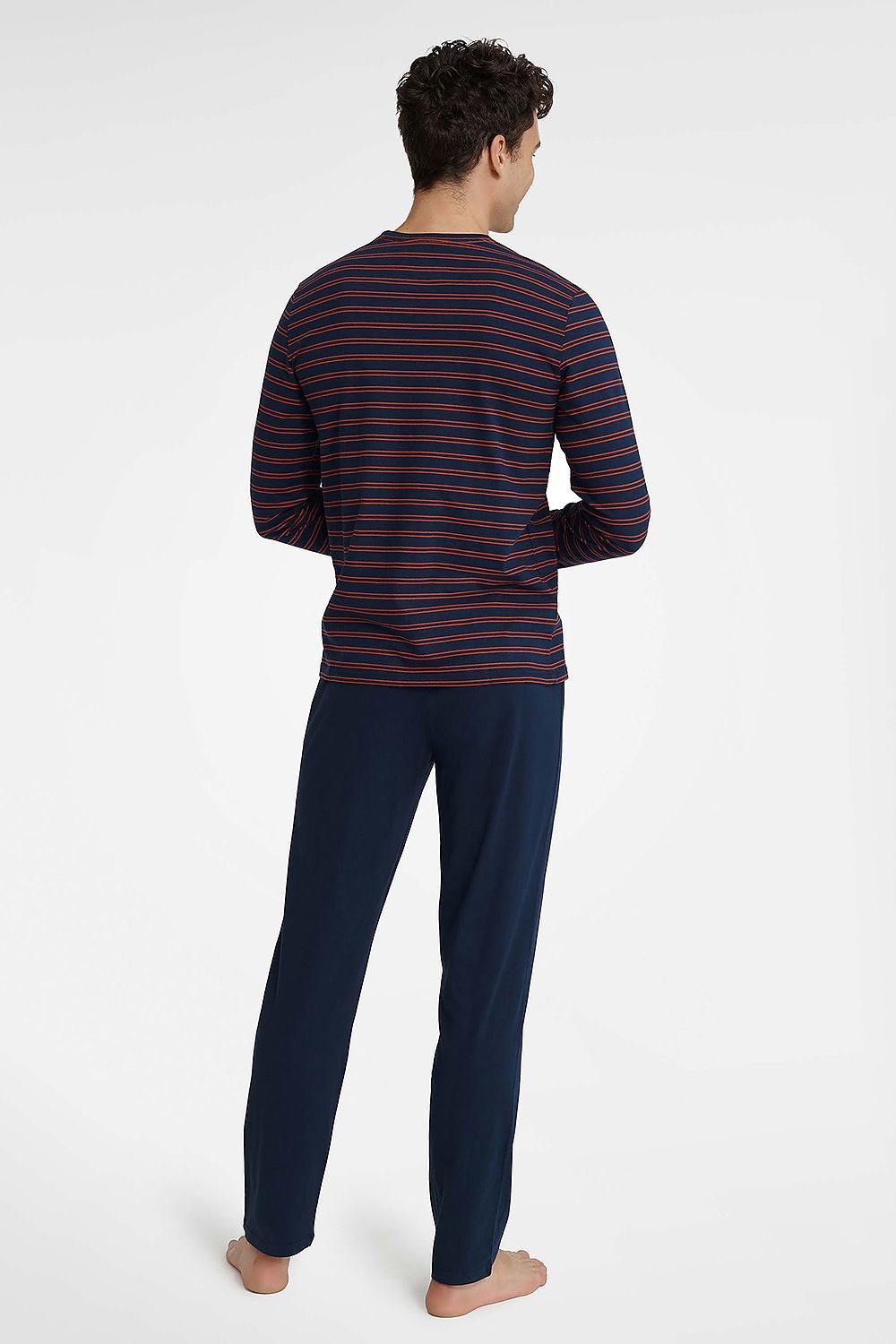   Piżama Męska Model Umbra 40959-59X Navy - Henderson 