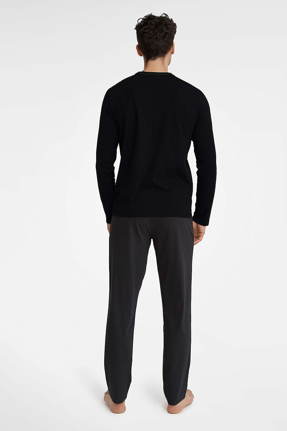   Piżama Męska Model Insure 40963-99X Black/Dark Grey - Henderson 