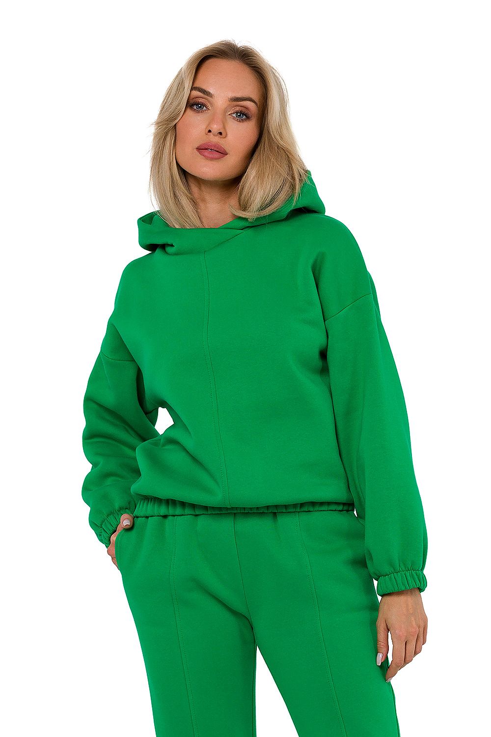   Bluza Damska Model MOE759 Green - Moe 