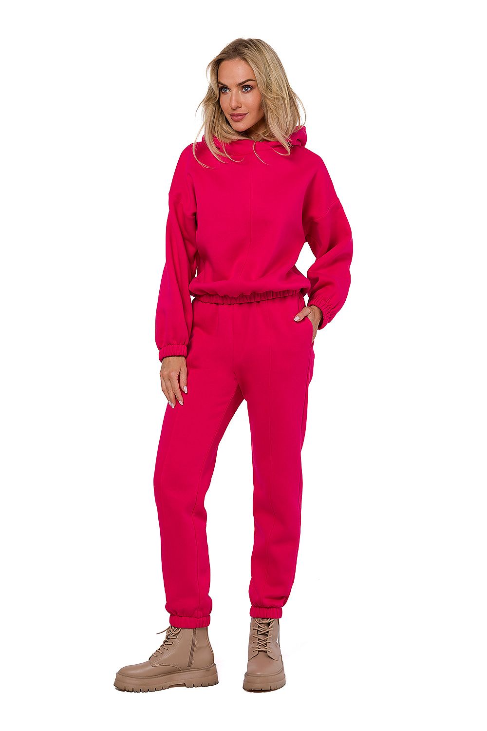   Bluza Damska Model MOE759 Malina - Moe 