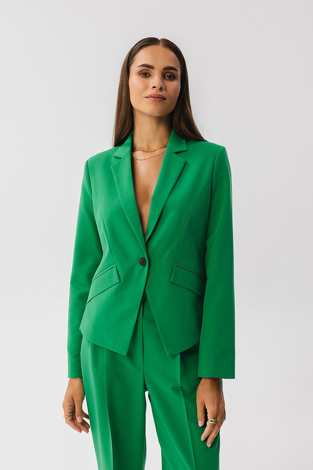   Marynarka Model S353 Green - Stylove 