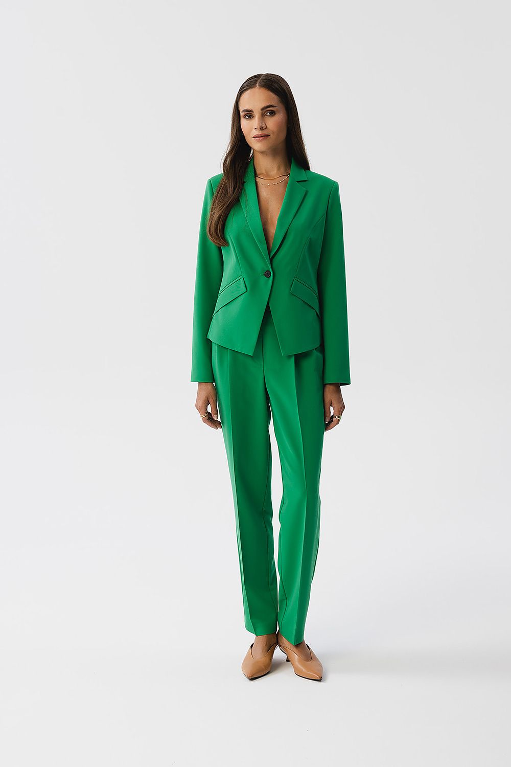   Marynarka Model S353 Green - Stylove 