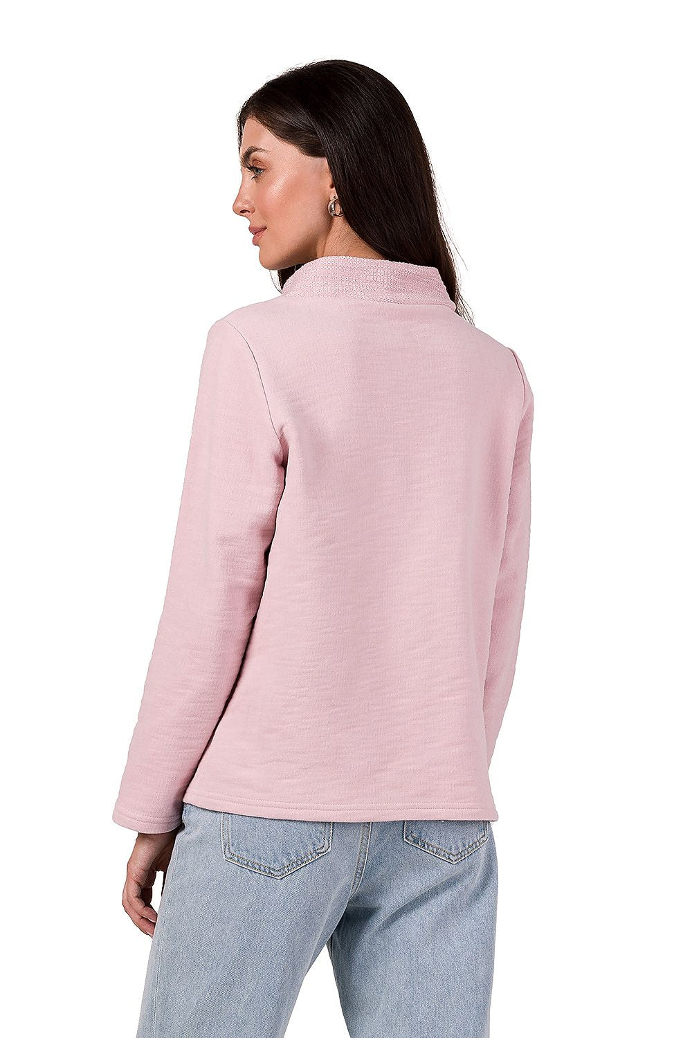  Bluza Damska Model B268 Powder Pink - BeWear 