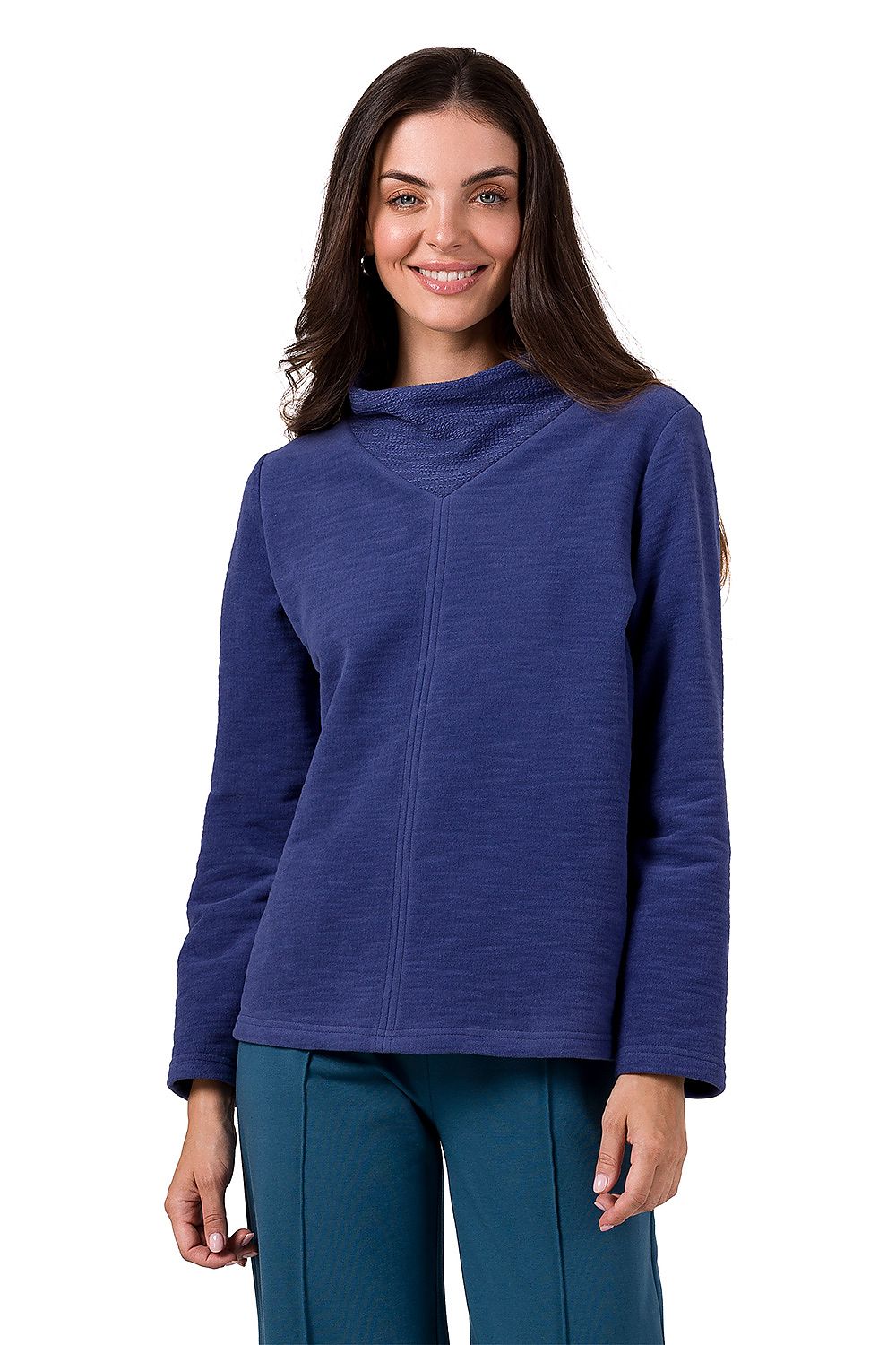   Bluza Damska Model B268 Indygo - BeWear 