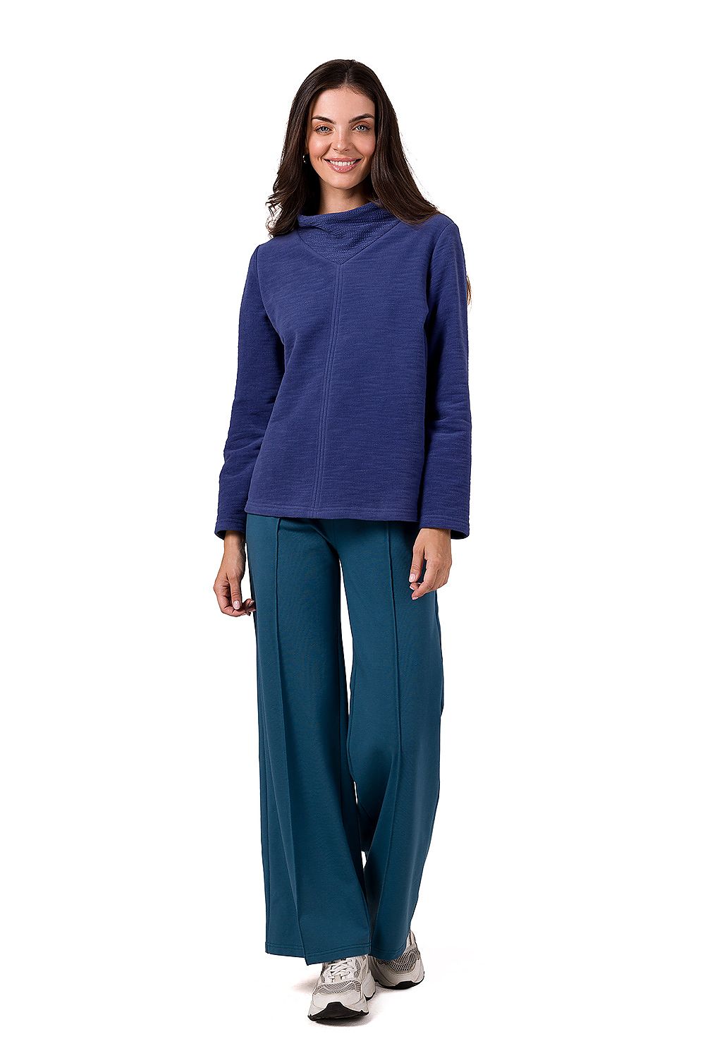   Bluza Damska Model B268 Indygo - BeWear 
