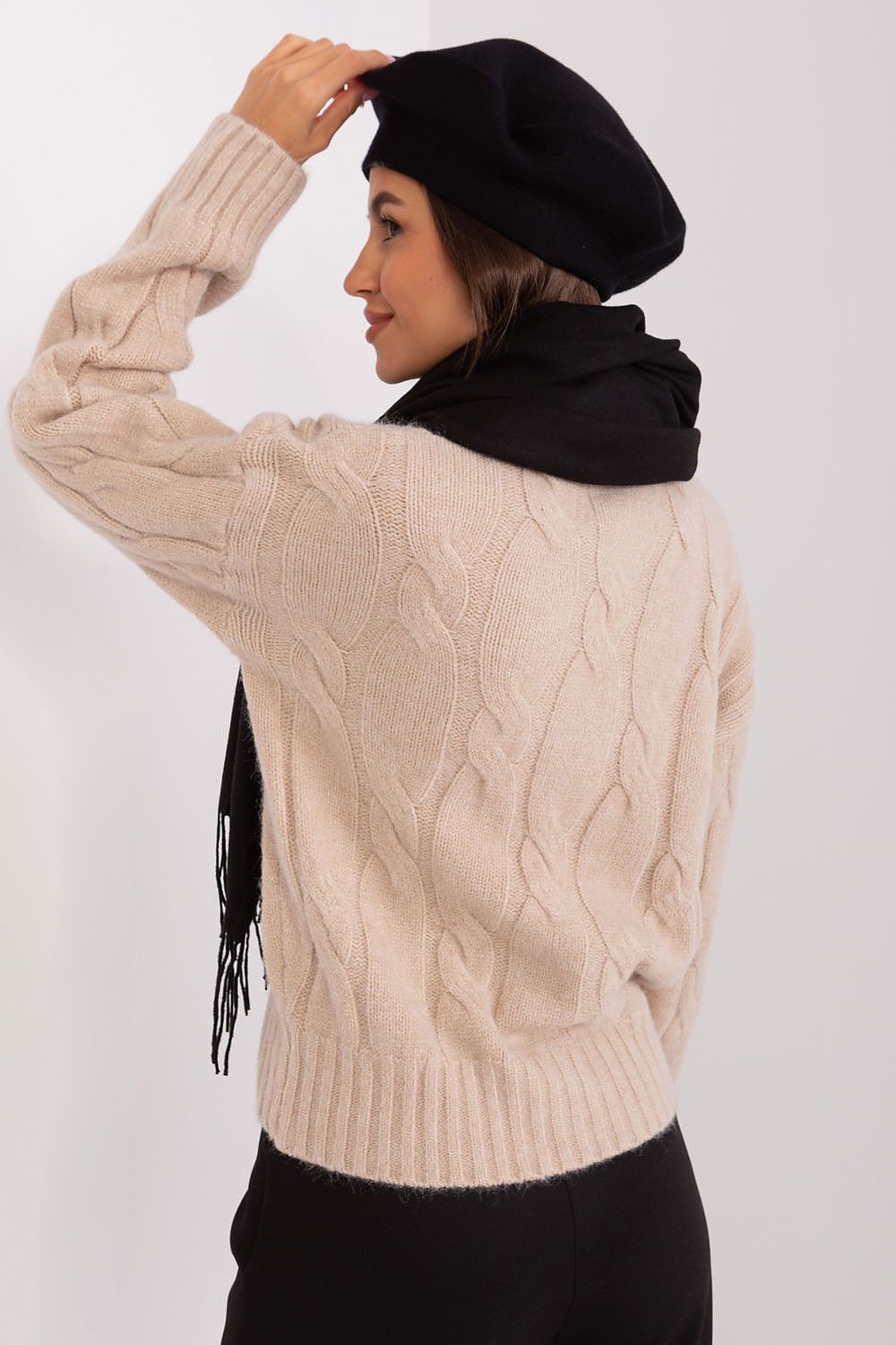   Beret Model AT-CZ-231305.91P Black - AT 