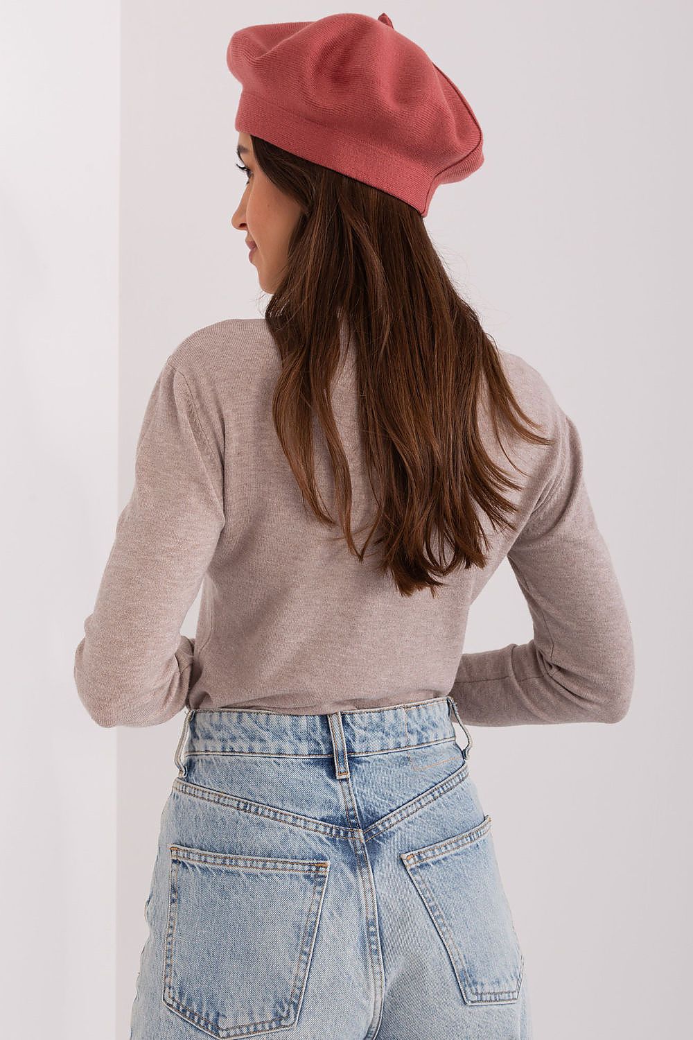   Beret Model AT-CZ-231305.85P Dark Orange - AT 