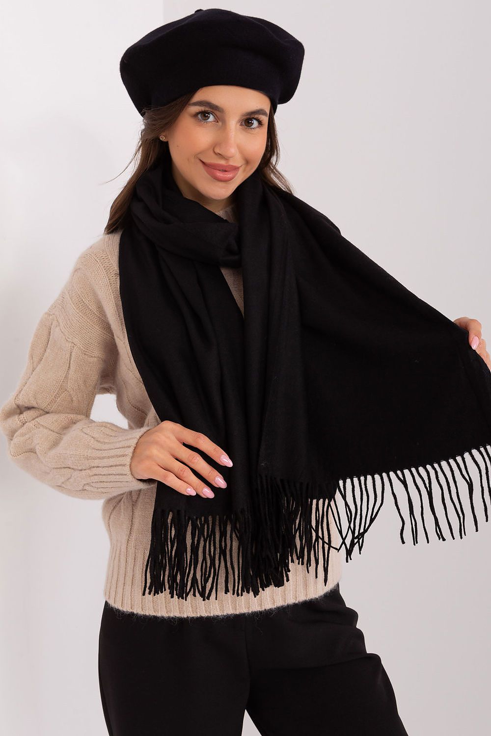   Szalik Model AT-SZ-23185.90P Black - AT 